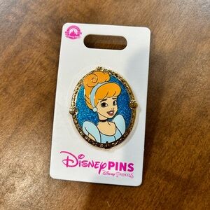 Disney Princess Cinderella Pin - Blue and Gold